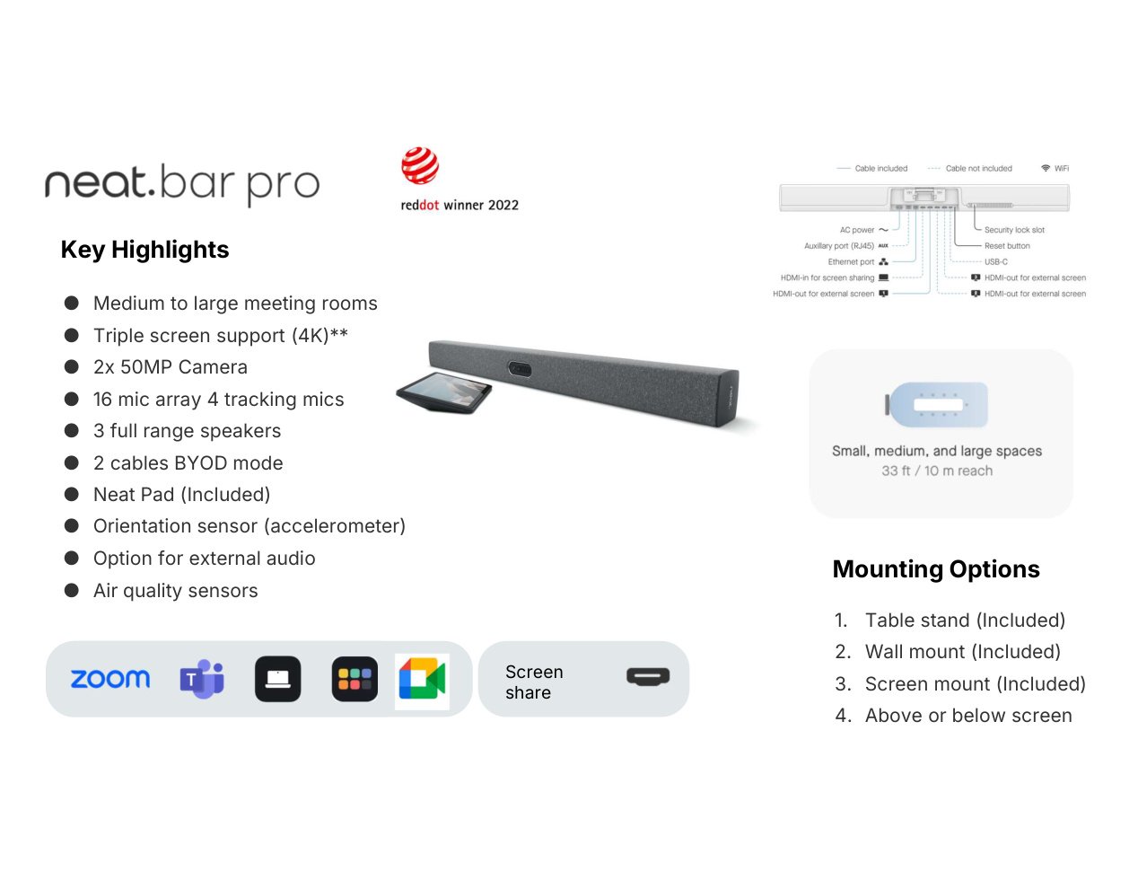 Neat Bar Pro