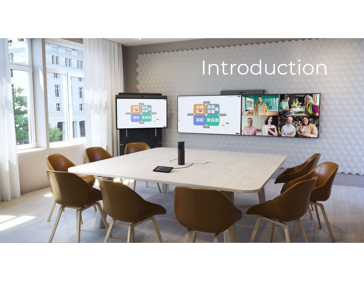 Neat meeting room experience